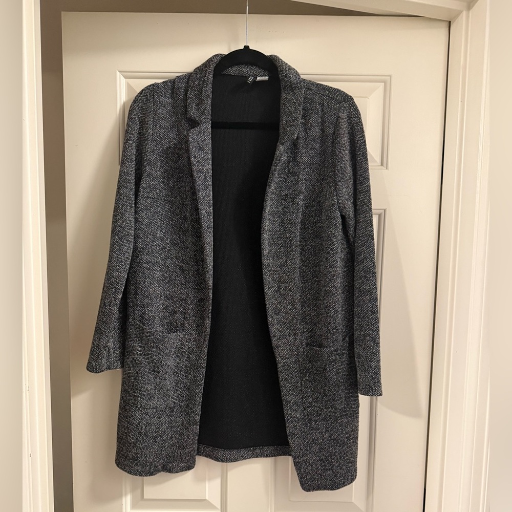 Divided Gray Open-Front Blazer Jacket - image 1